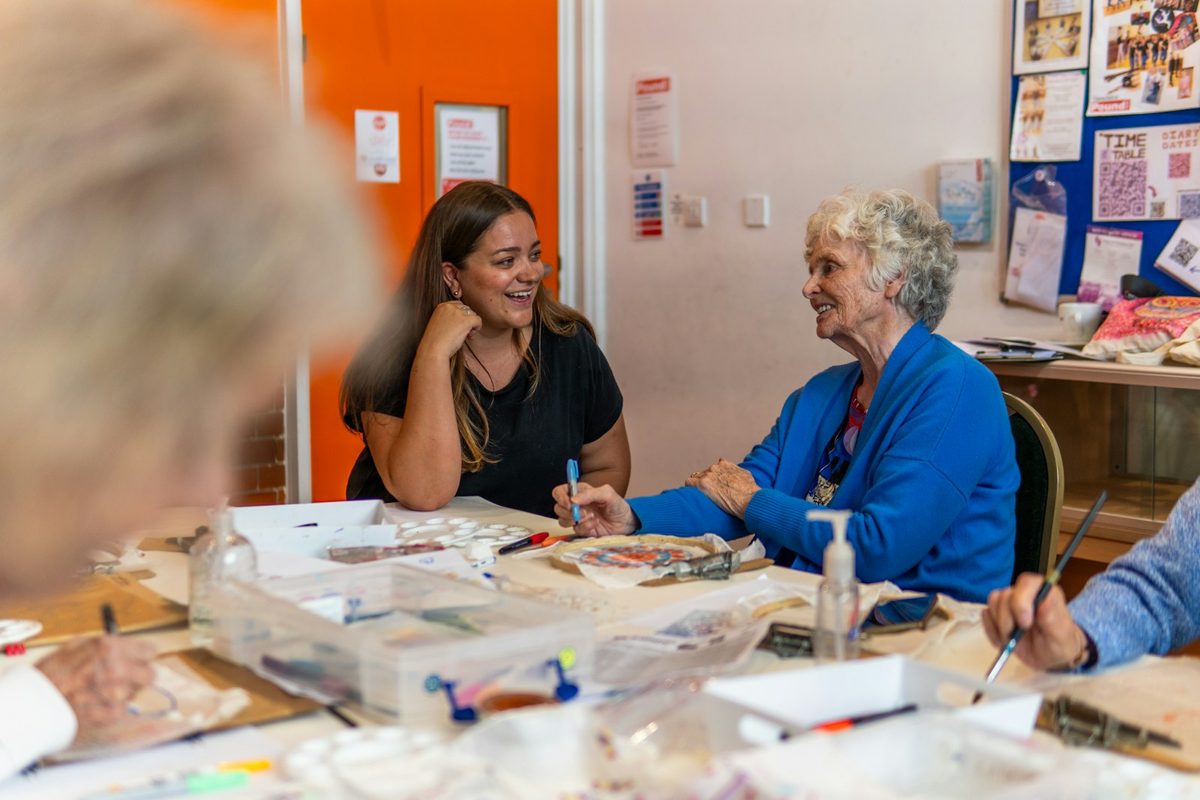 Atelier dans un organisme communautaire